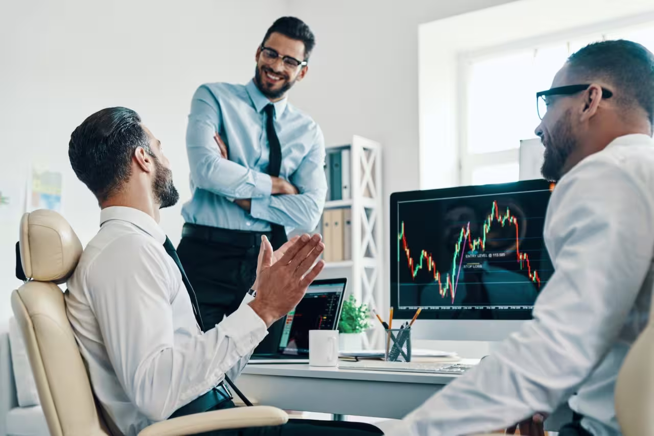BitcoinGoldMine trading interface illustration